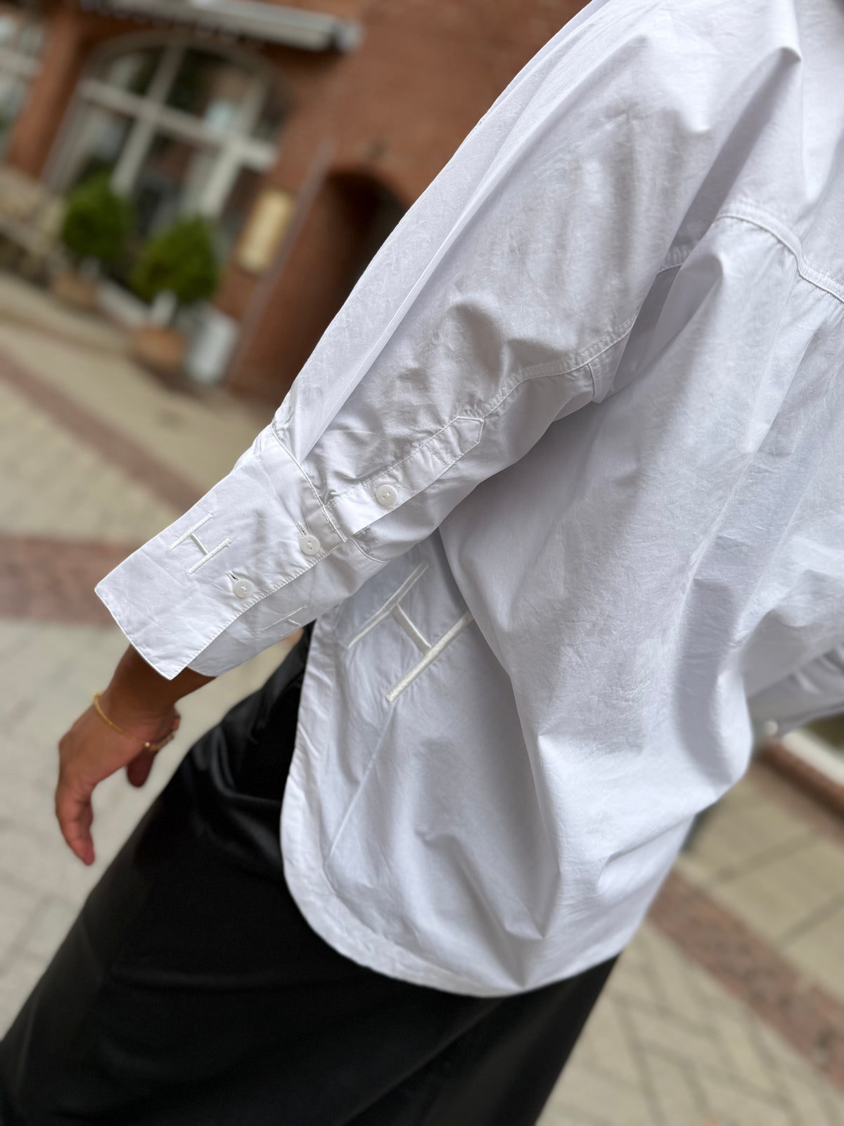 HÈST 1010190509 Arya LOGO shirt white