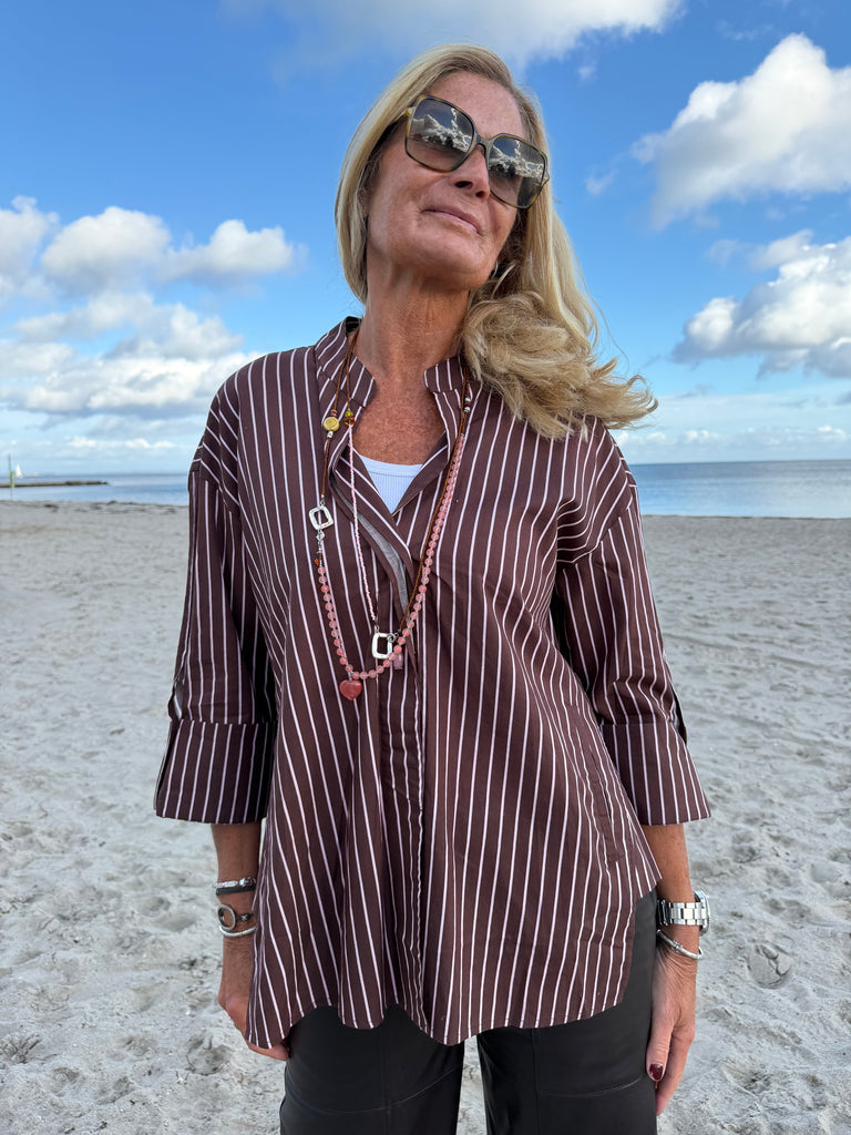 WAUW Luna shirt look good rose/brown