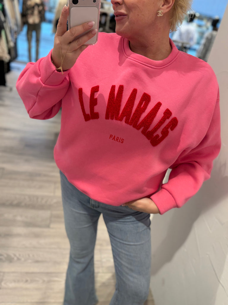 By Engbork Le Marais sweat pink