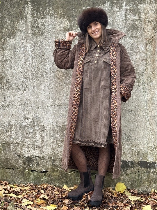 Gaspar 2510500 Champagne winter coat