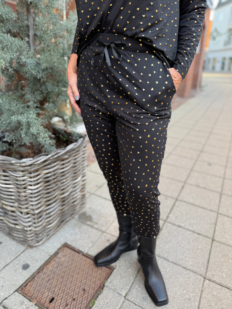 Liberte 9500 Alma bukser heart black