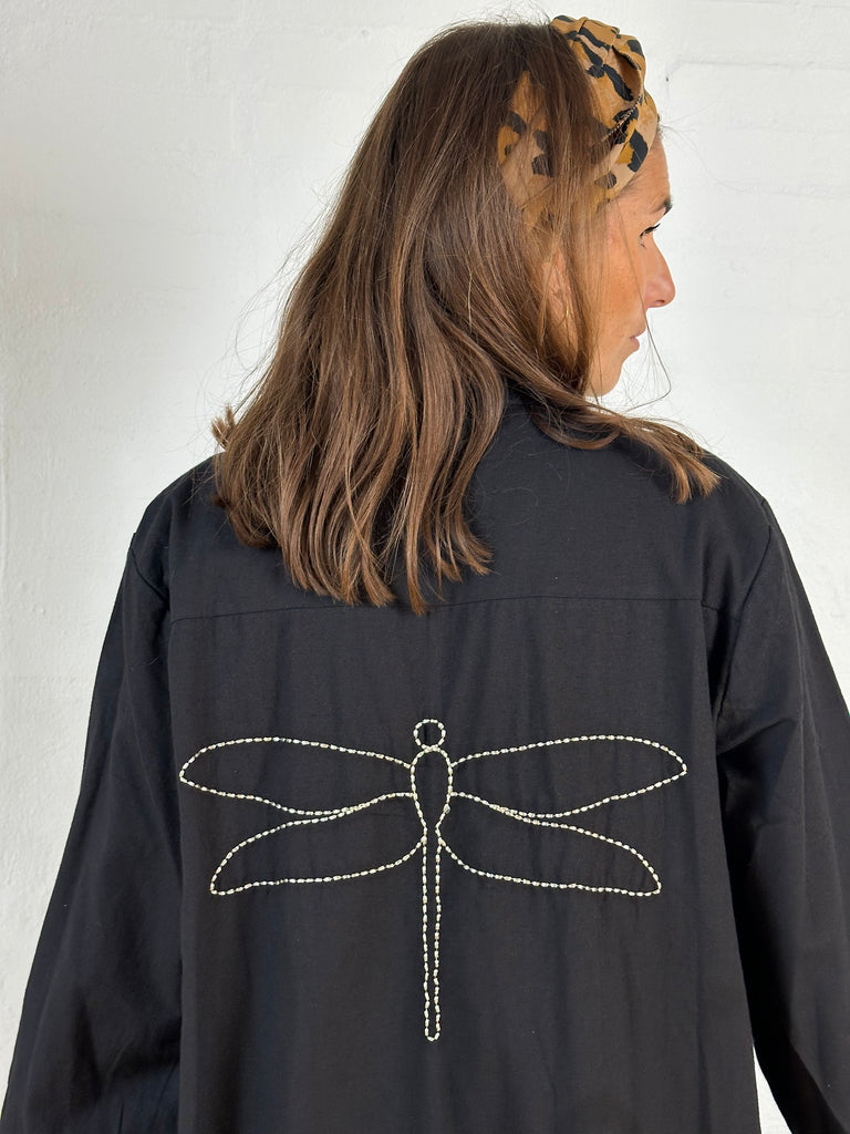 Gaspar 2510713 Kenya dress black