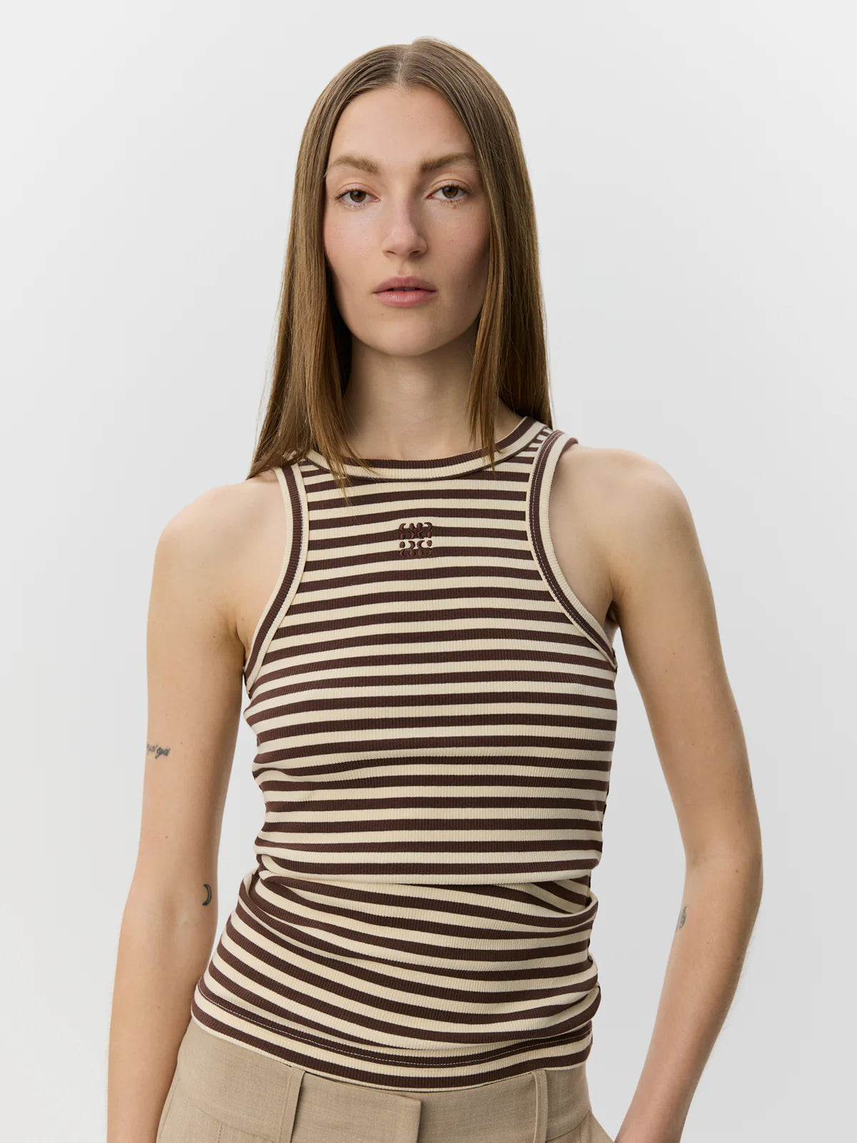 Sofie Schnoor S262360 Beca striped rib tank