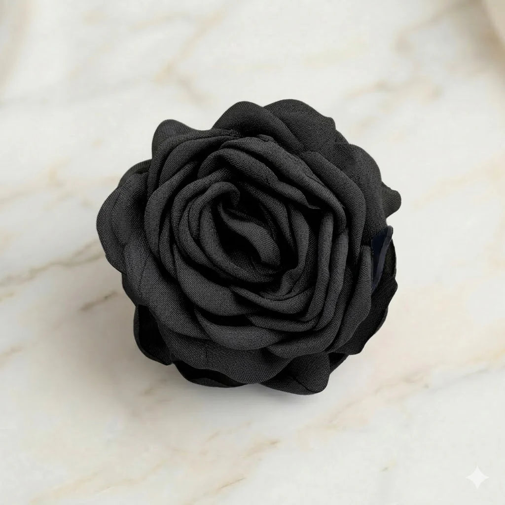 Namiso Hana rose hårspænde small black