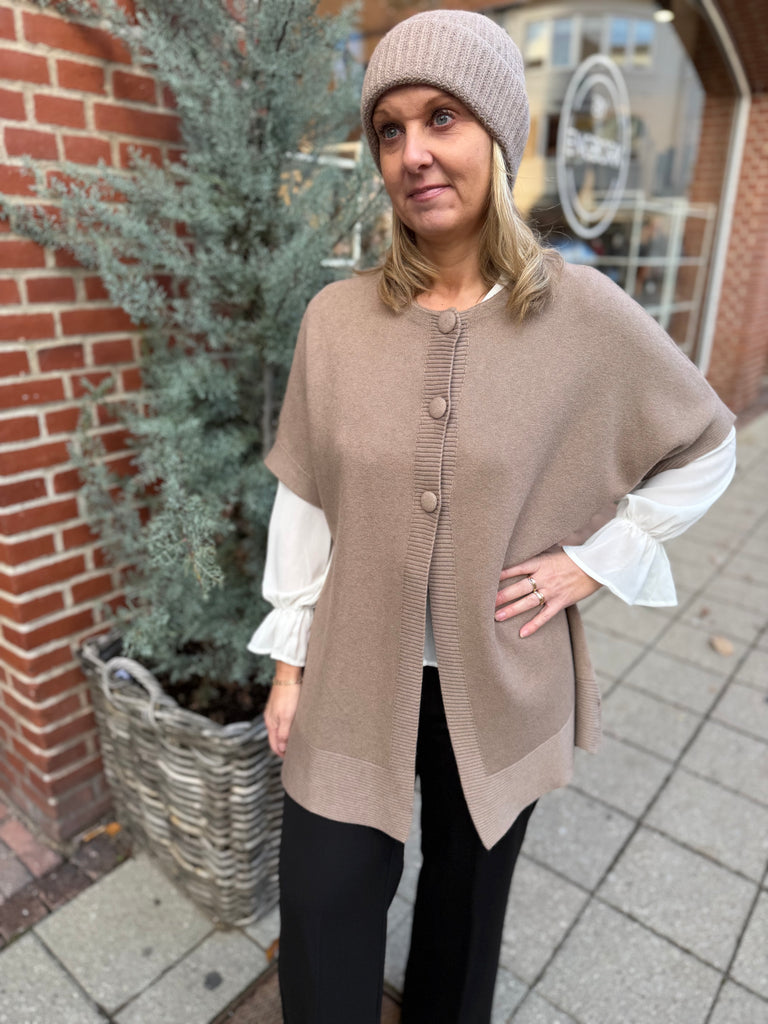 By Engbork Maren cardigan strik sand