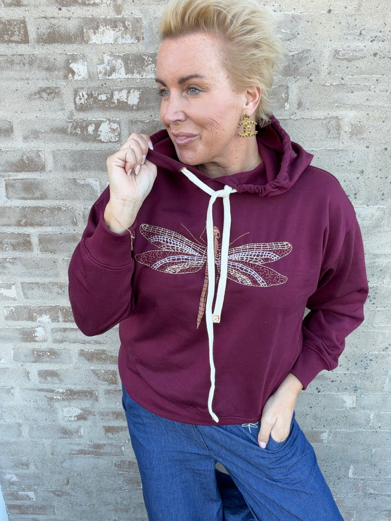 Gaspar 2507311 Haiti hoodie bordeaux