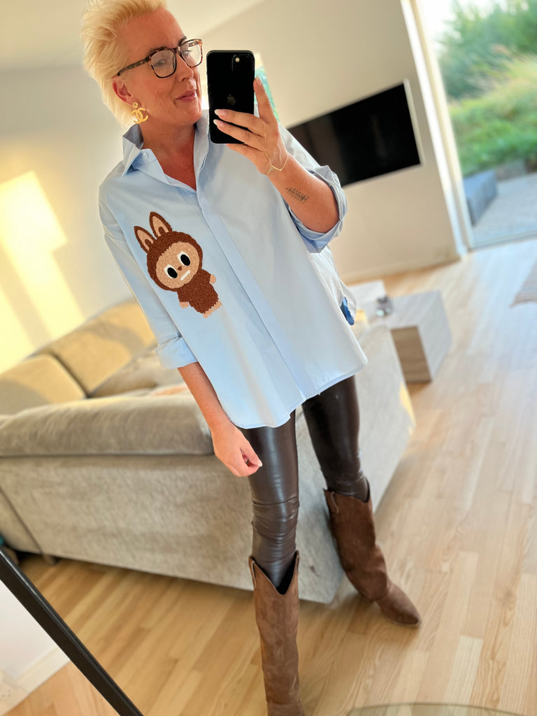 Boho Love B1286 skjorte La Bubu blue