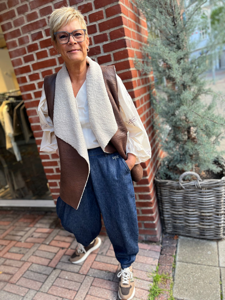 LECOCO 34894 Fie vest choco