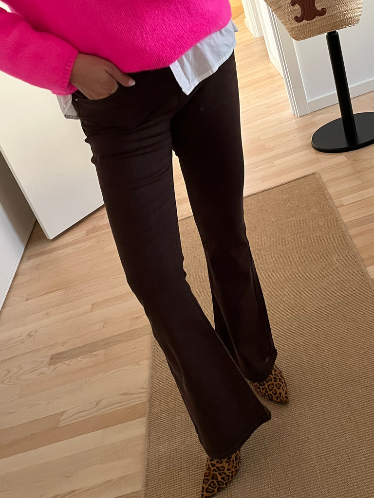 By Engbork DJ2713 jeans flare brown