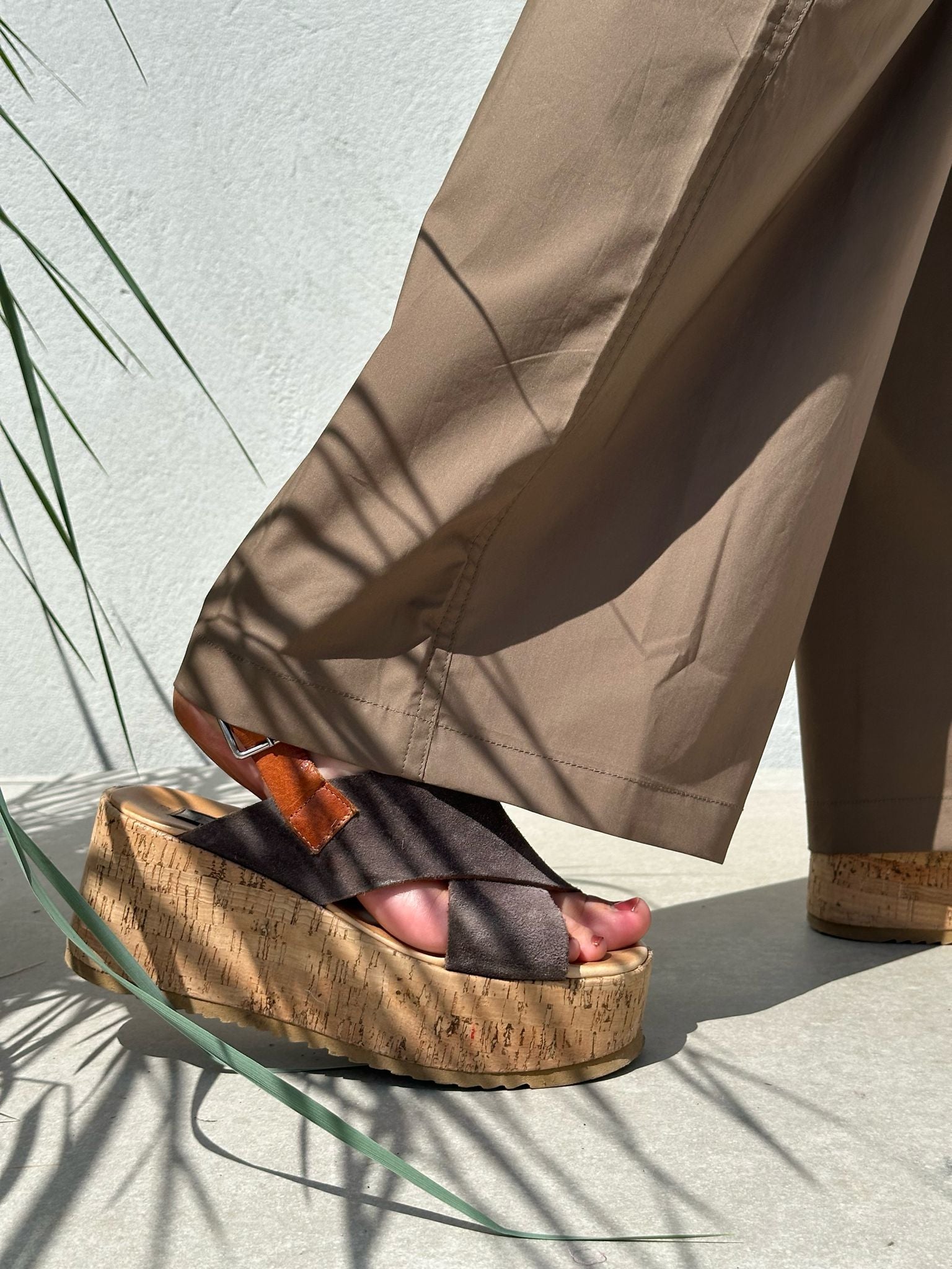 Gaspar 2510925 Honolulu poplin pants brown