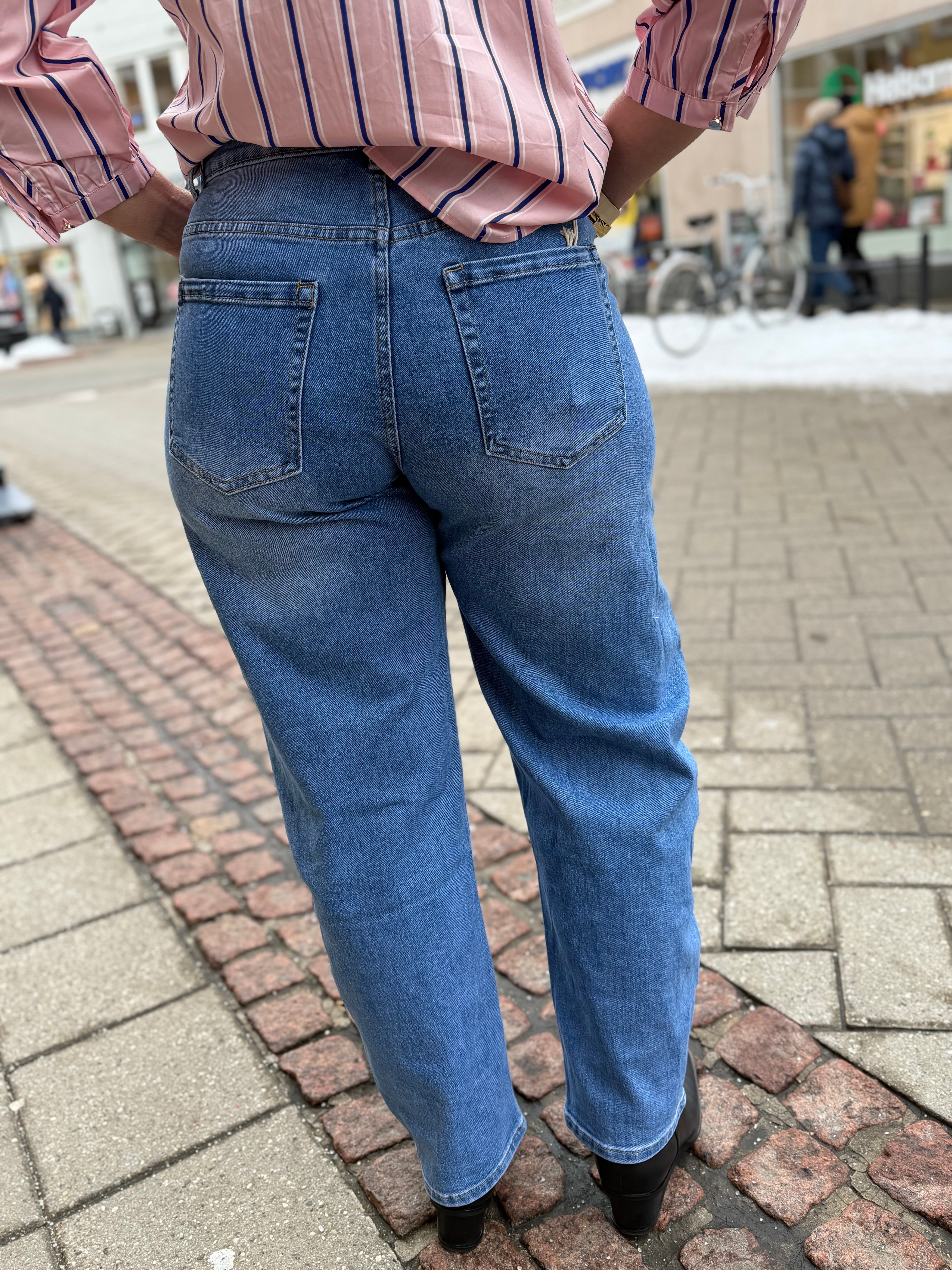 By Engbork RJ69 jeans denim wide blue