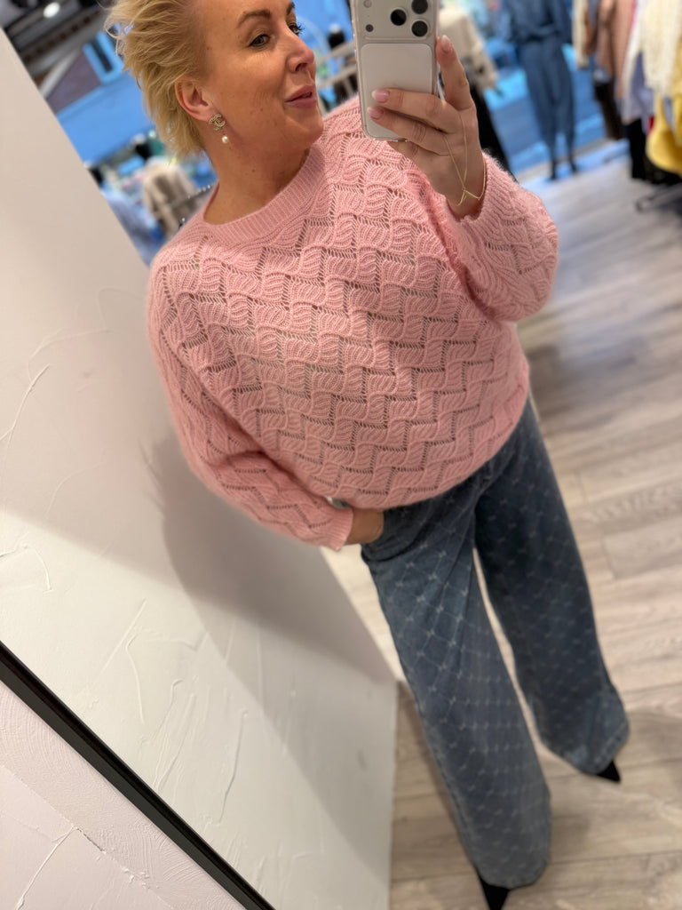 By Engbork Perle strik rose