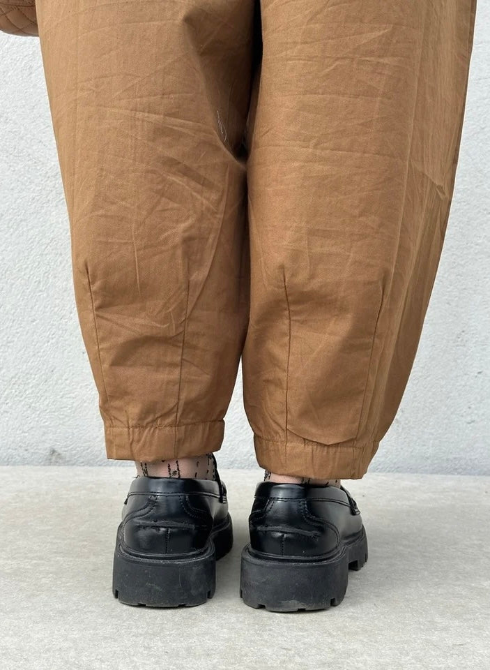 Gaspar 2510922 Colorado poplin pants dark camel