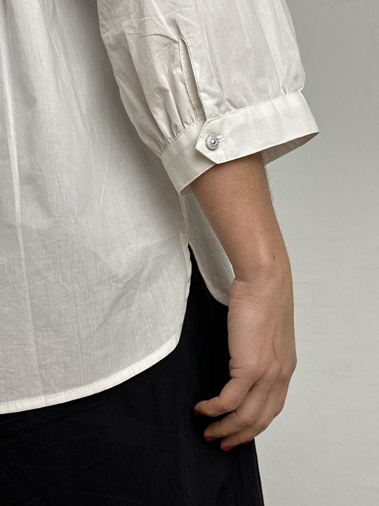 Gaspar 2601312 Oslo poplin shirt white