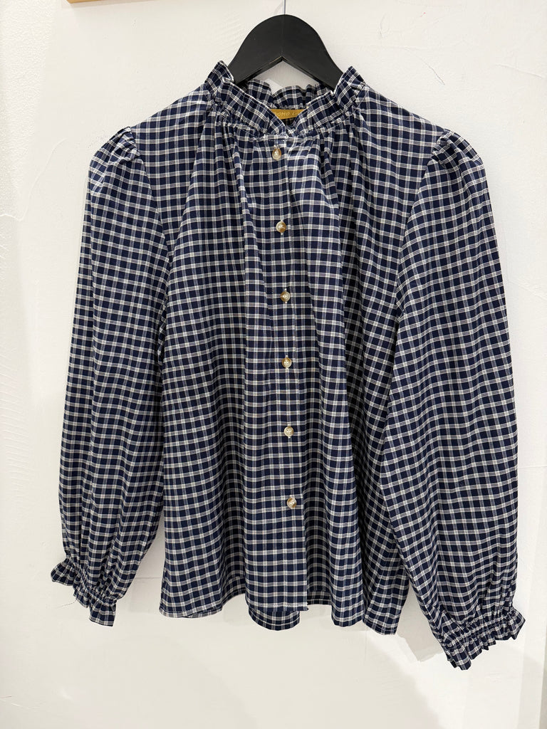 Boho Love B1303 skjorte check navy