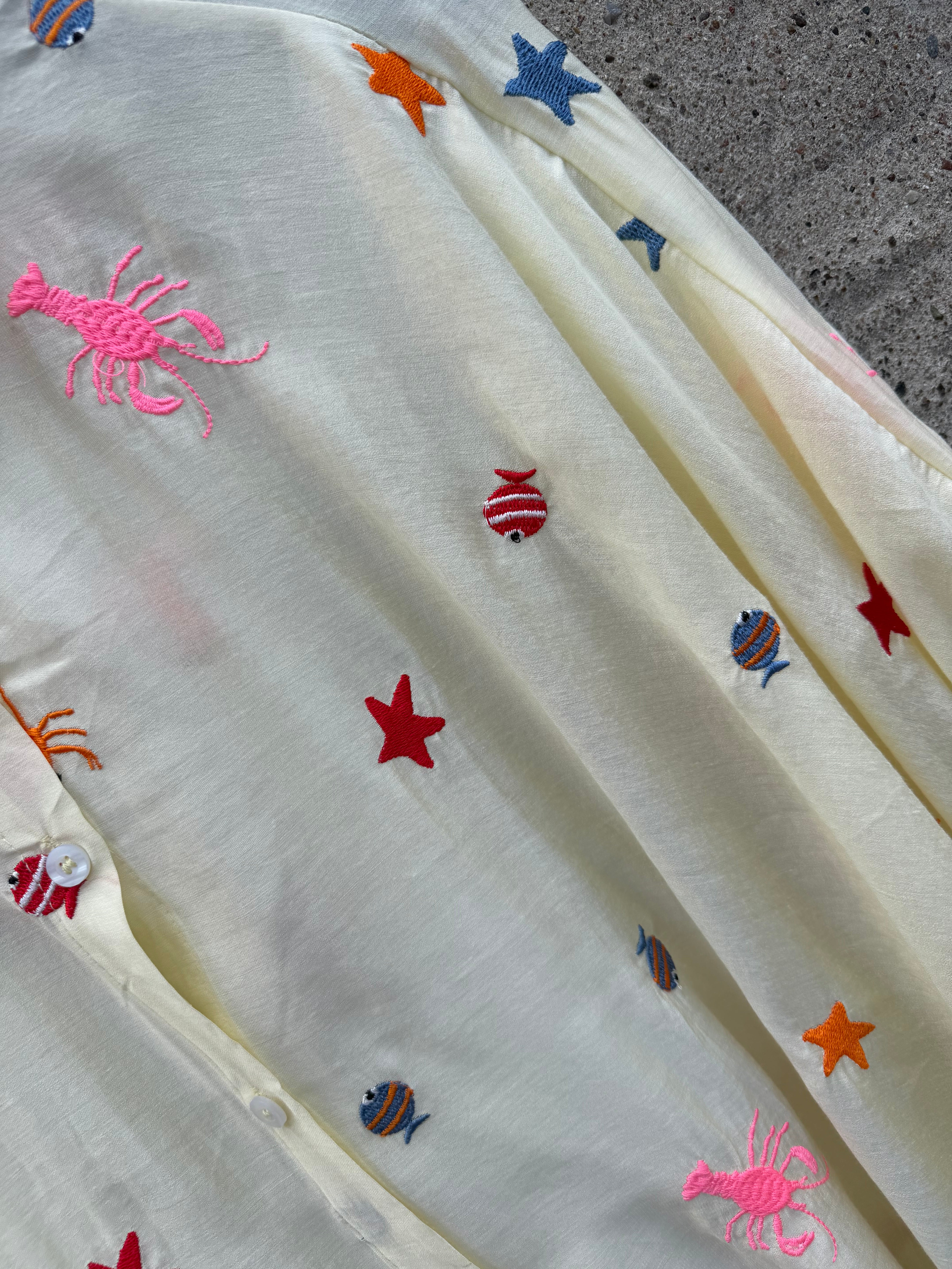 Ocean life 10088 big shirt yellow