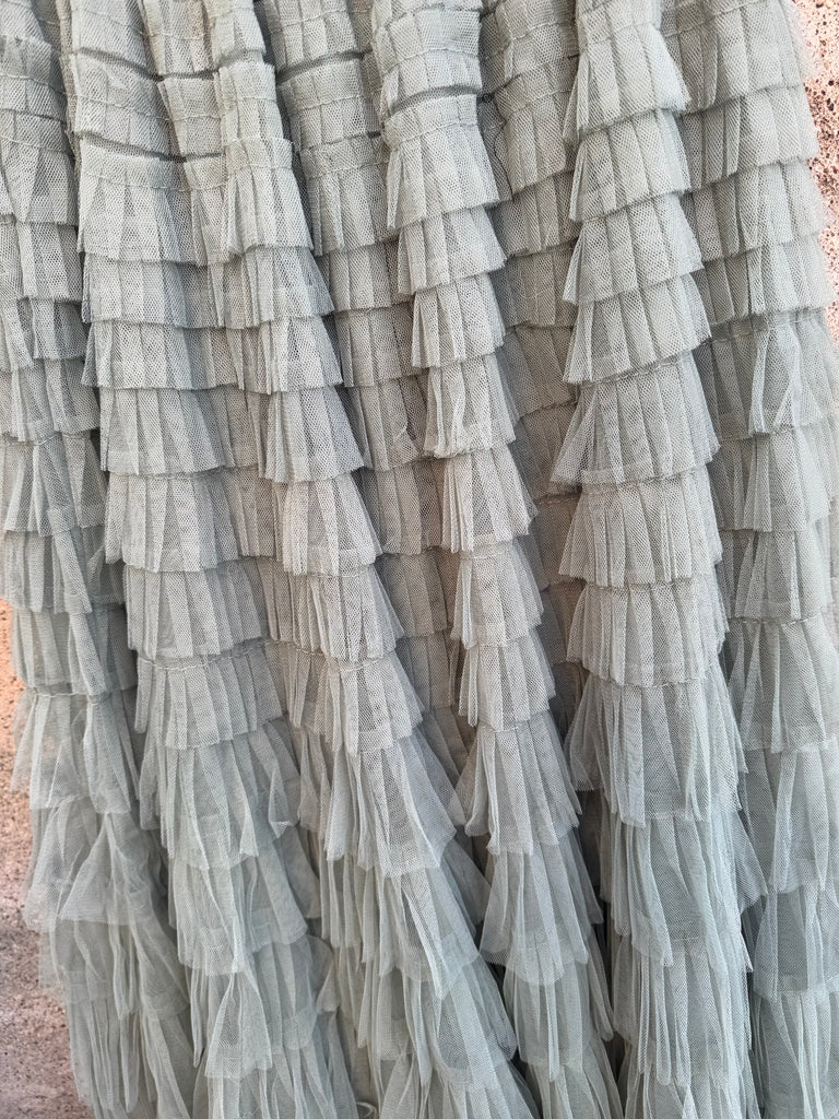 By Engbork Wonder tyl skirt chalk