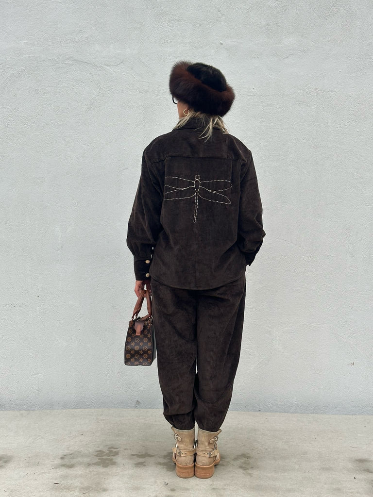 Gaspar 2510920 Colorado corduroy brown