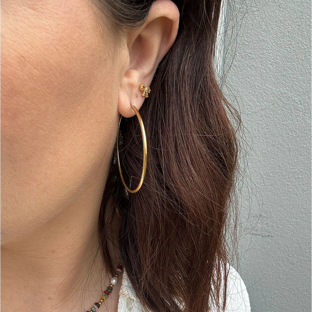 WOLFF jewelry 986-50 Classic hoops G