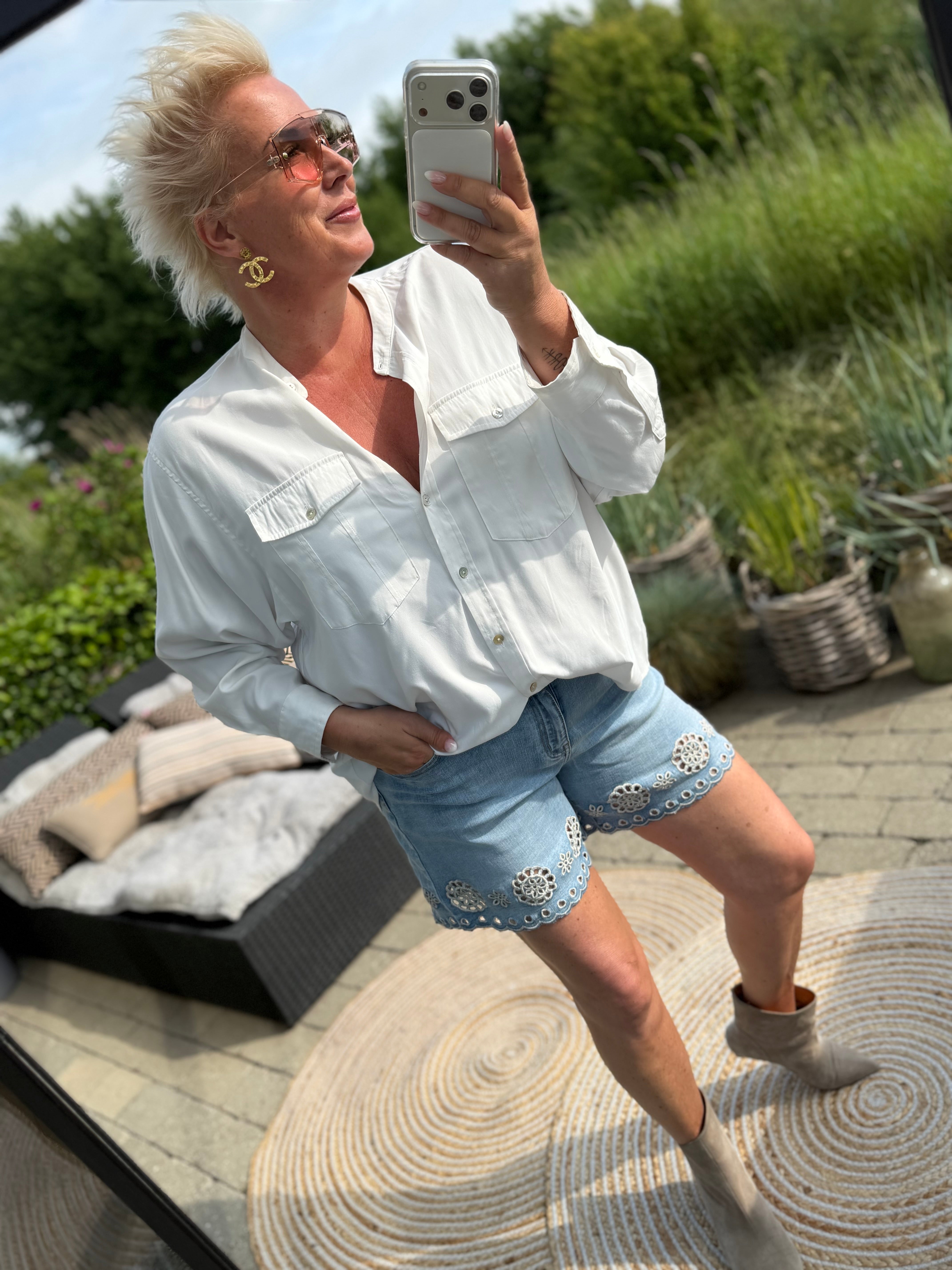 LECOCO 35171 Malissa shorts denim
