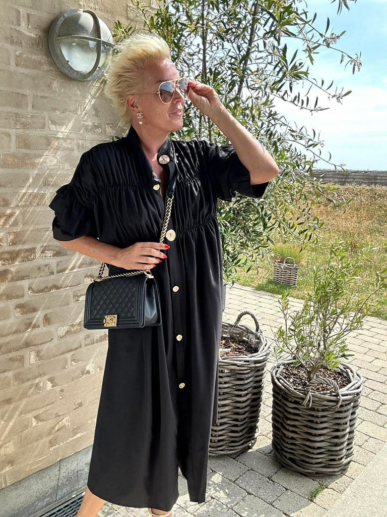 By Engbork Koko 9519 kjole lang black