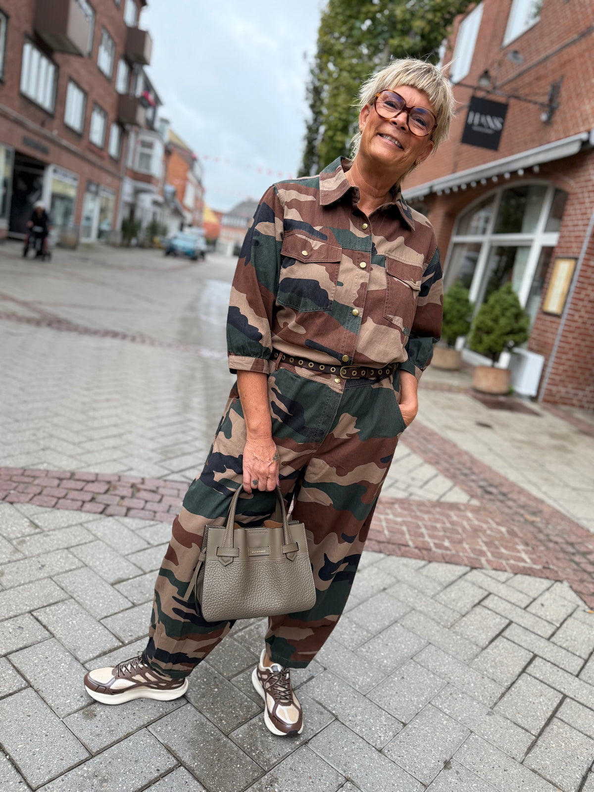 Gaspar 2607906 Belize camo jumpsuit