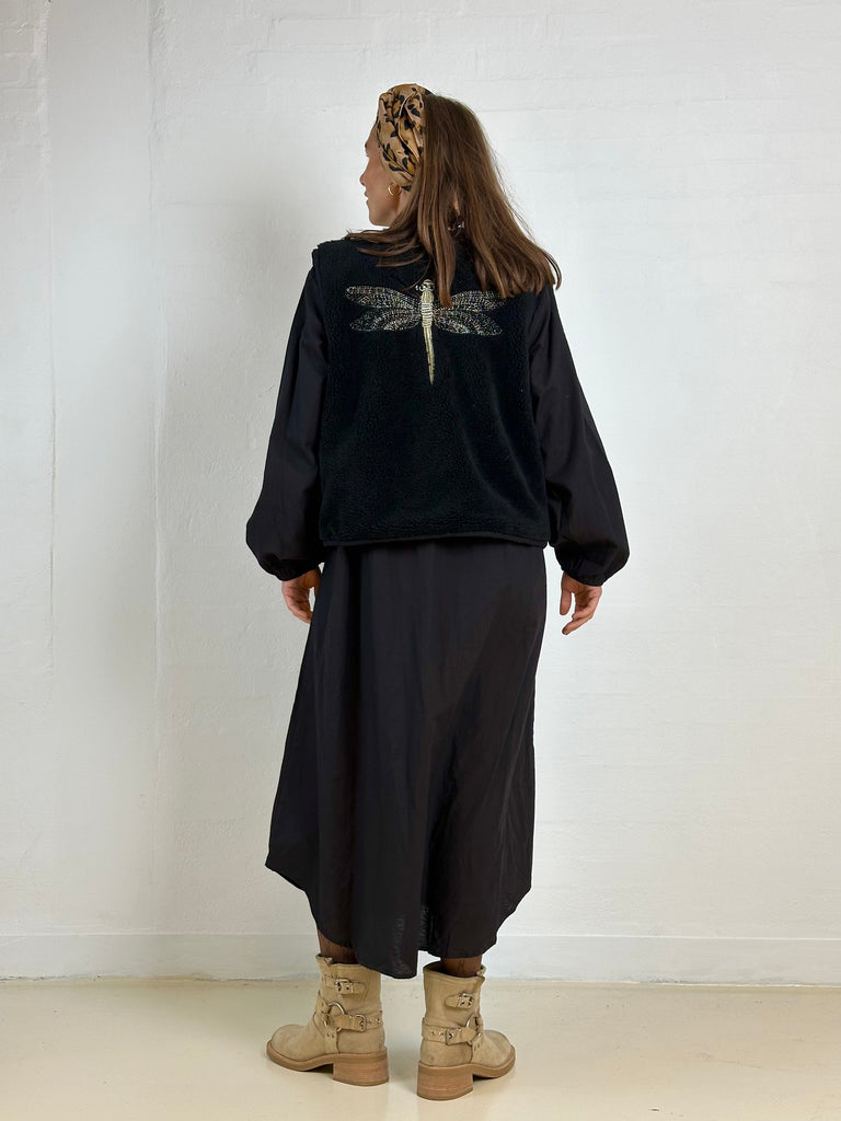 Gaspar 2510713 Kenya dress black