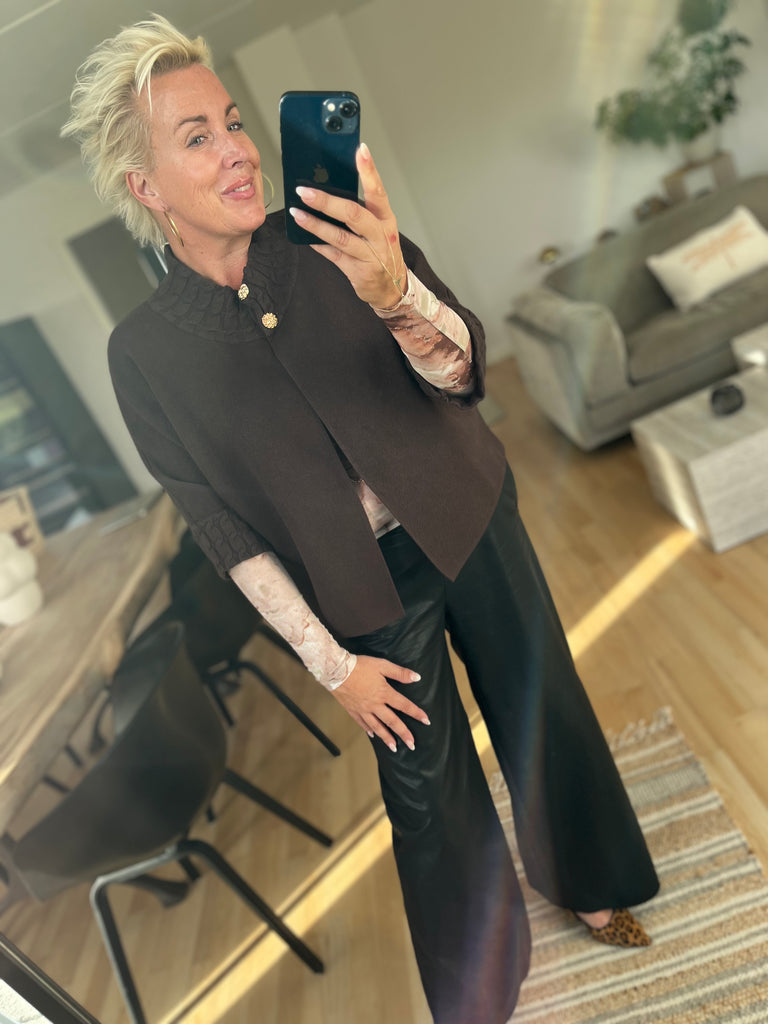 By Engbork Vega cardigan brown