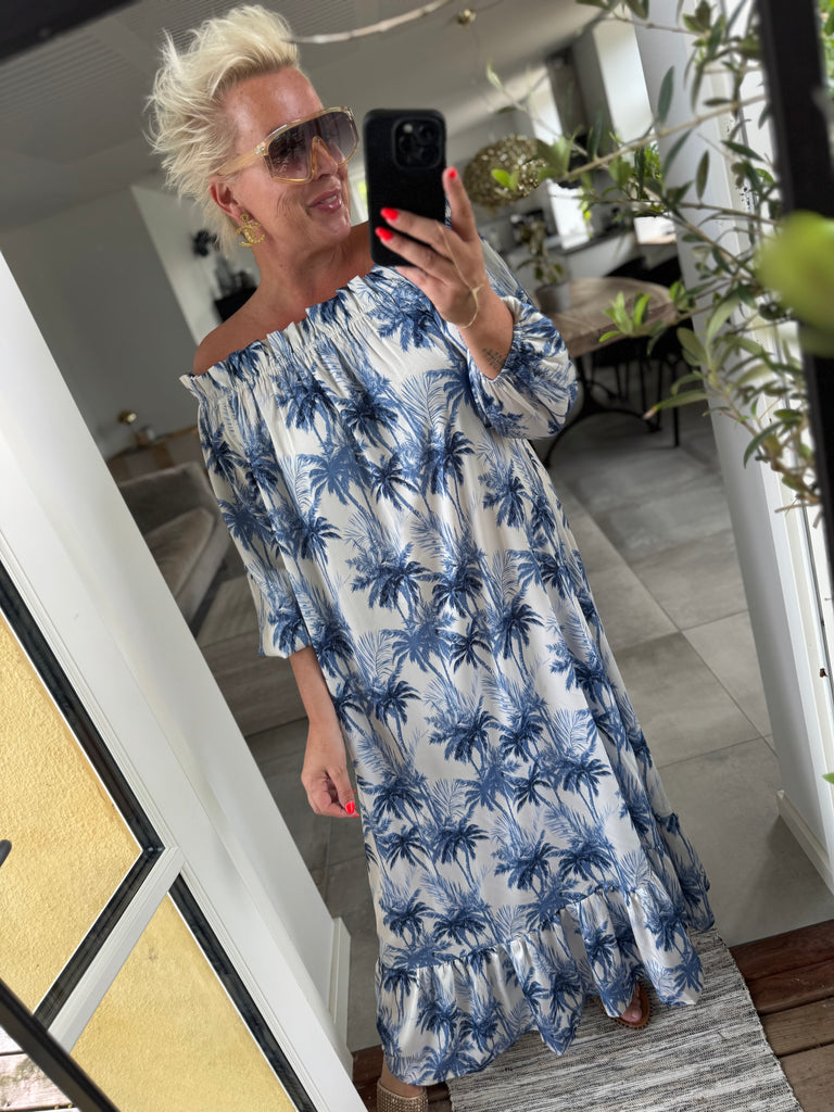 Design By Laerke Elisabeth long dress palm