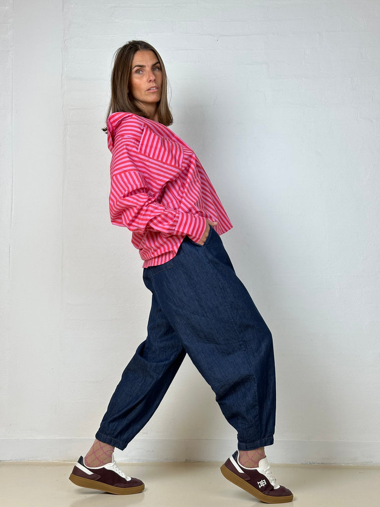 Gaspar 2510341 Copenhagen stripe pink