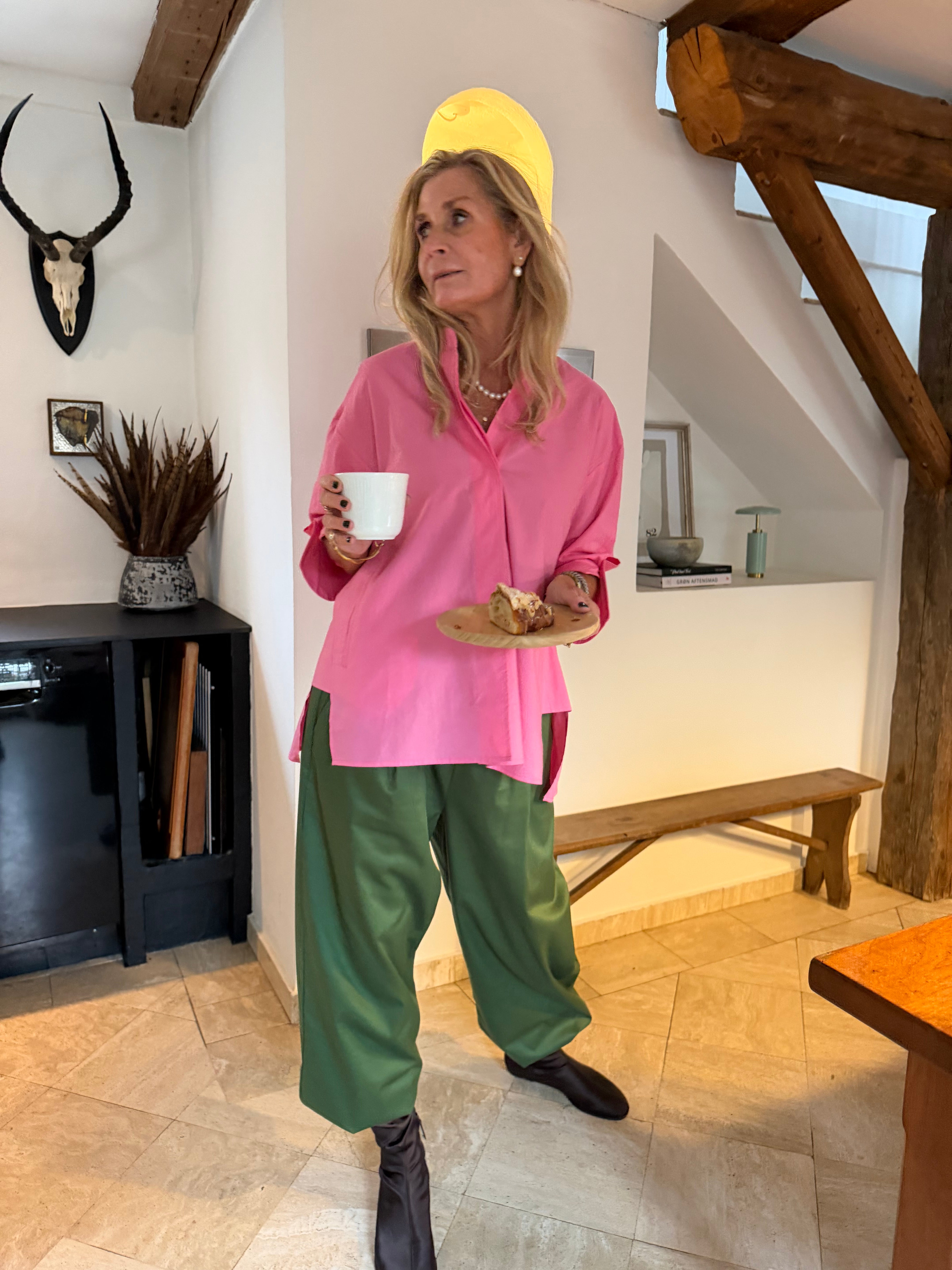 WAUW Bella ballon pants green