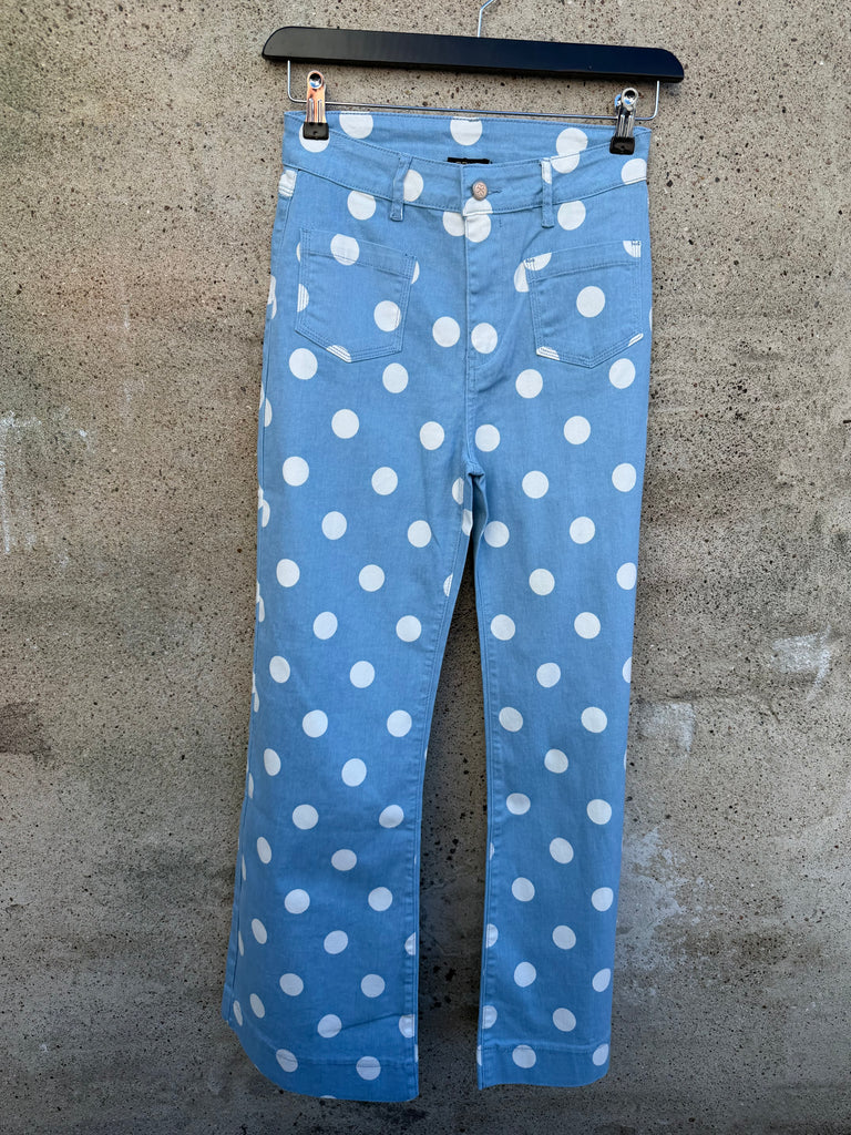 Qnuz 9316 DOT jeans canvas sky