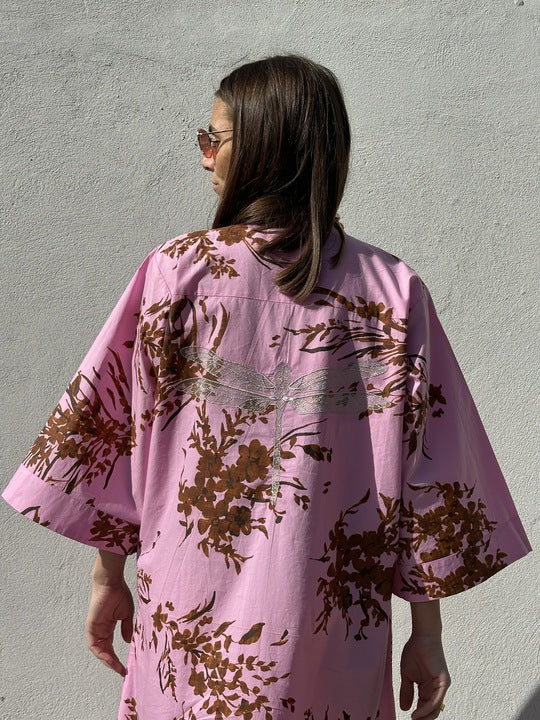 Gaspar 2601730 Mumbai dress flower pink