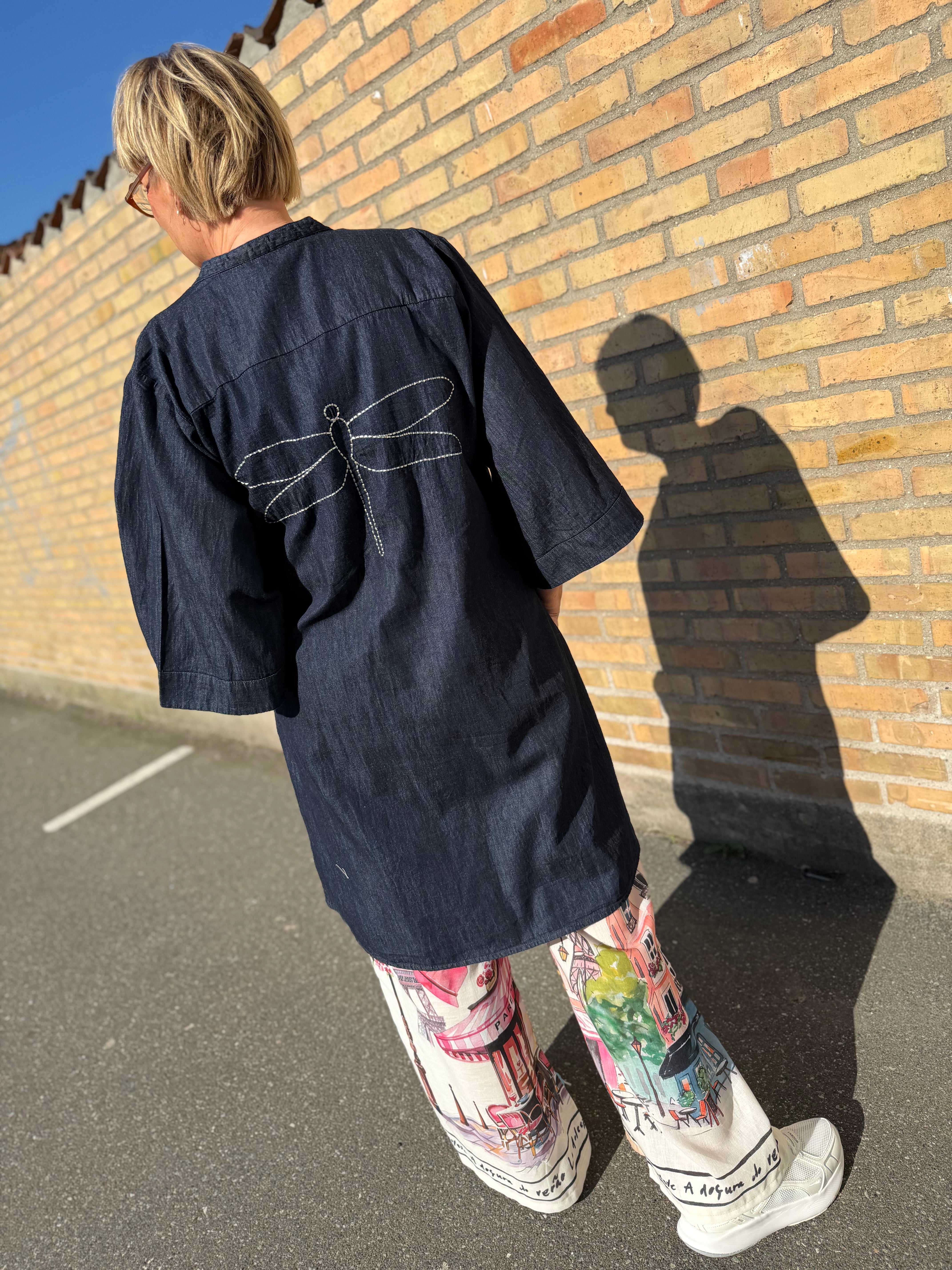 Magic pants print cream