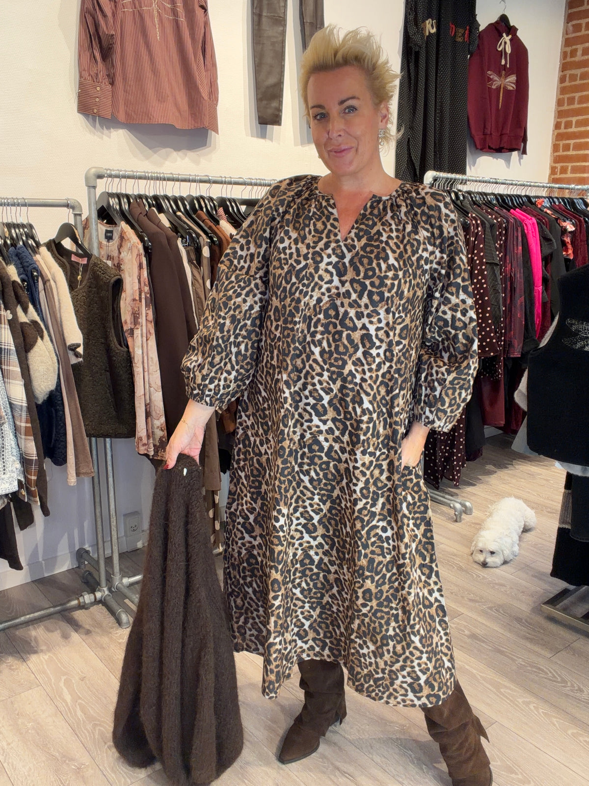 WAUW Ana dress leo
