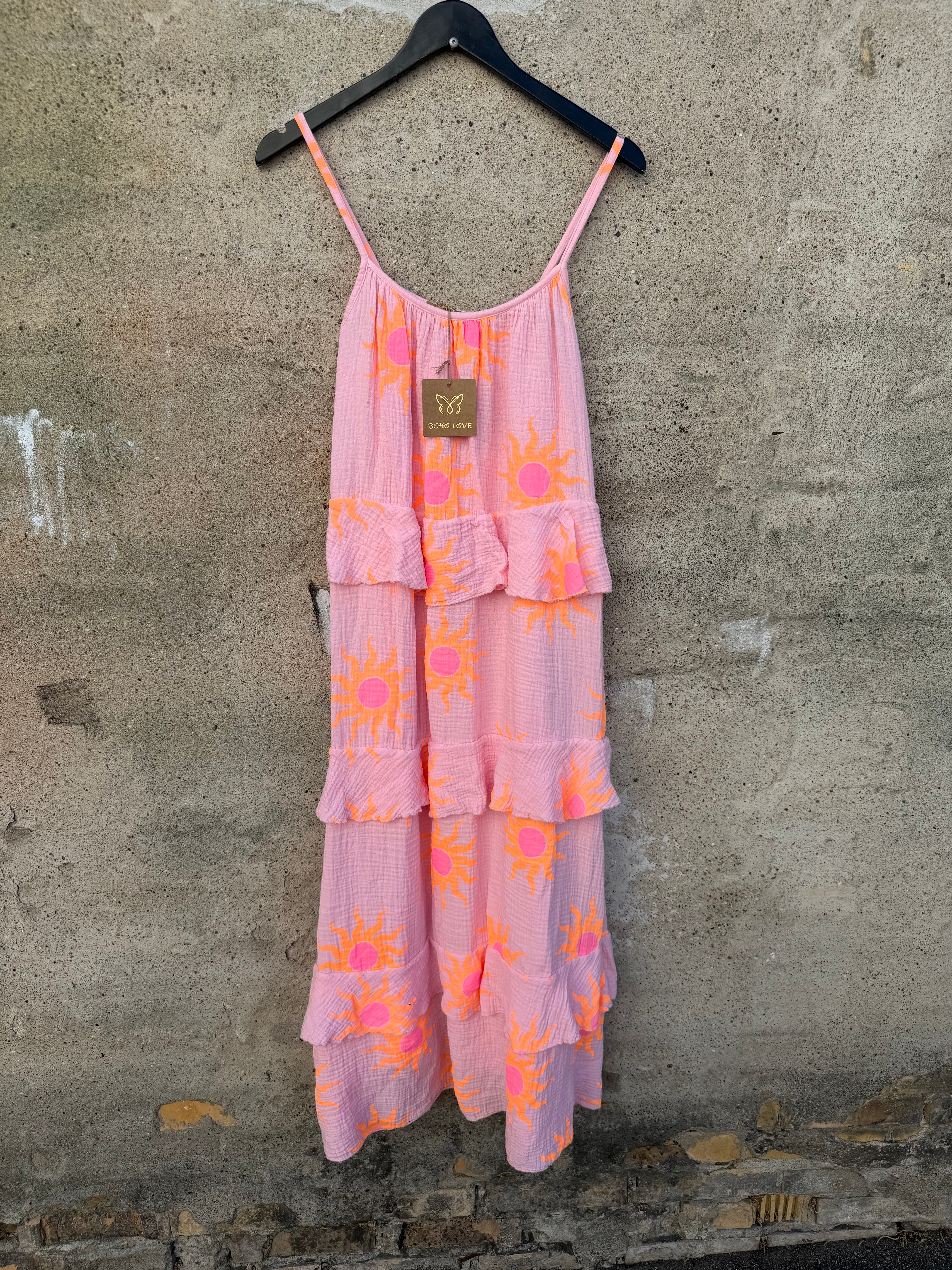 Boho Love B1364 dress strap sun pink