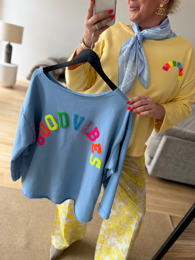 By Engbork GOODVIBES bluse yellow