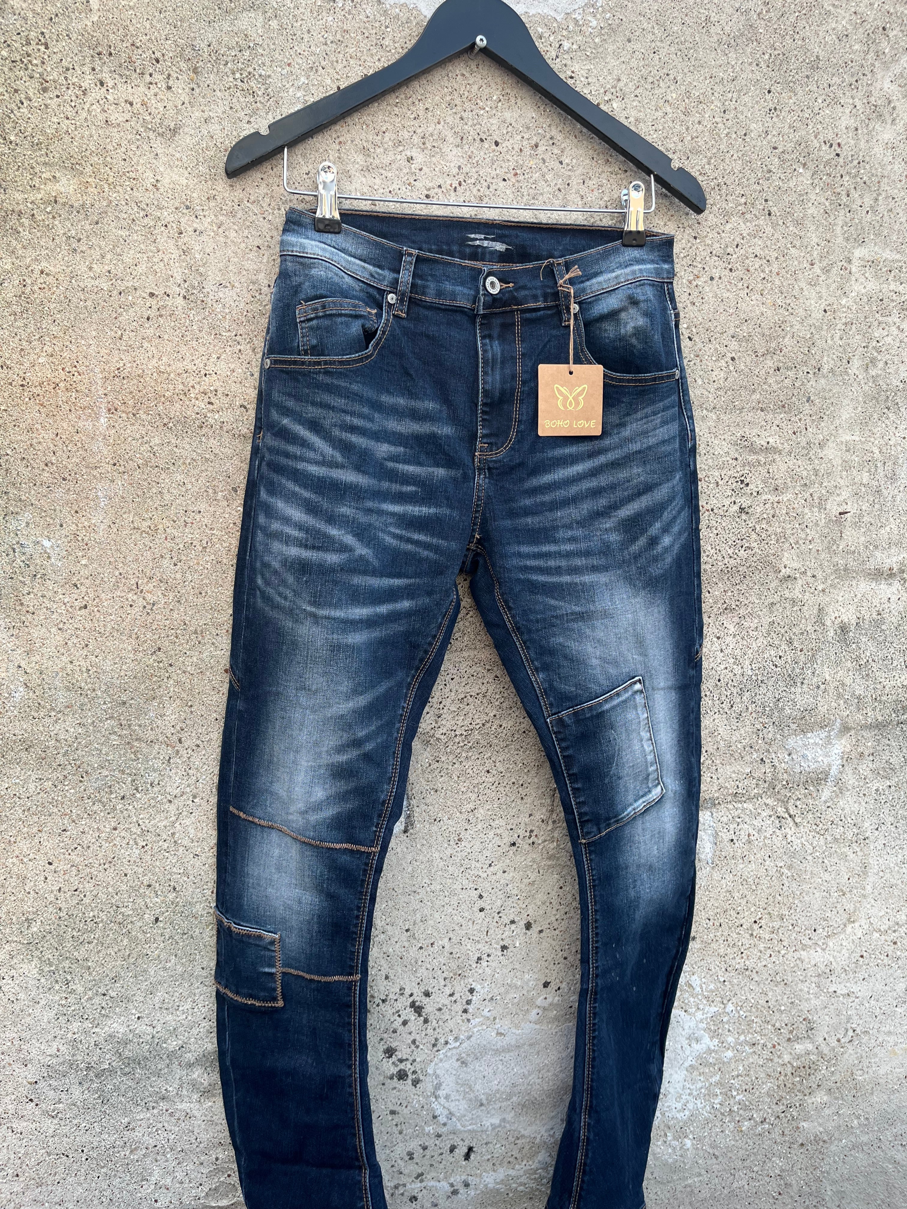 Boho Love B1272 jeans denim dark