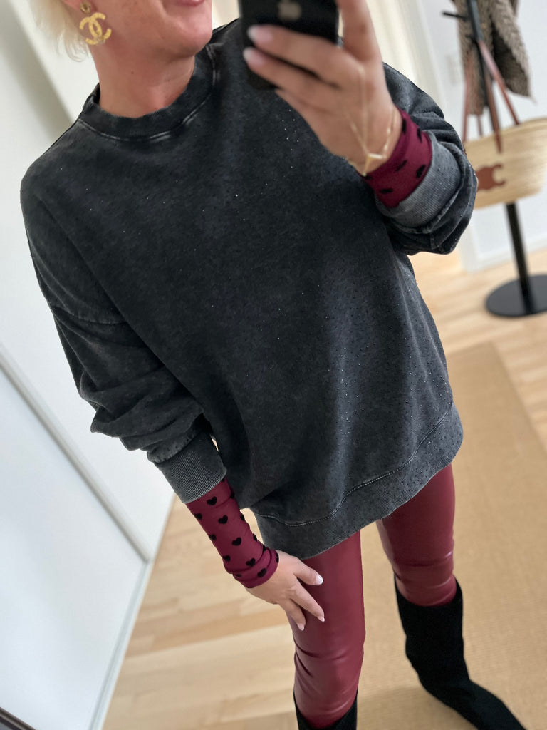 Qnuz 9118 Helen bling sweat washed