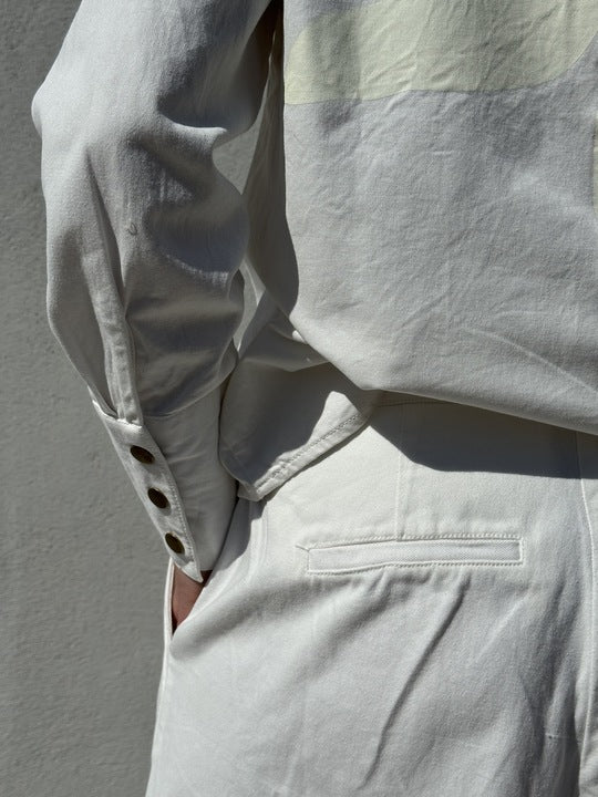 Gaspar 2510921 Dalton chino pants white