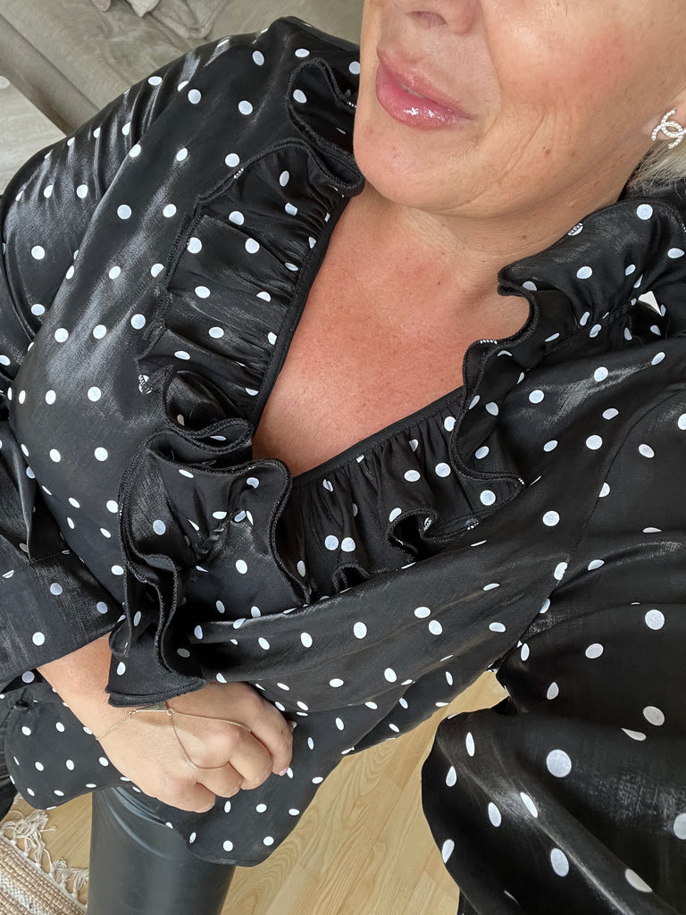 By Engbork Dotsy skjorte black