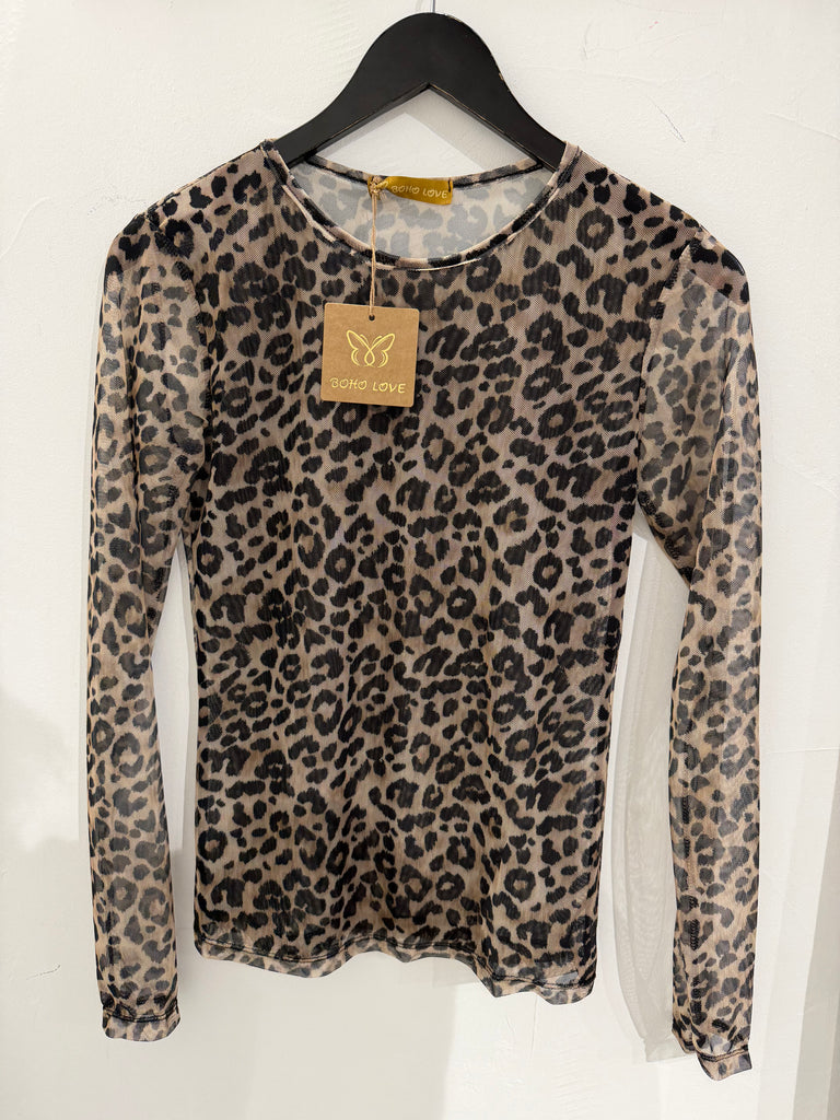 Boho Love B1305 MESH bluse leo