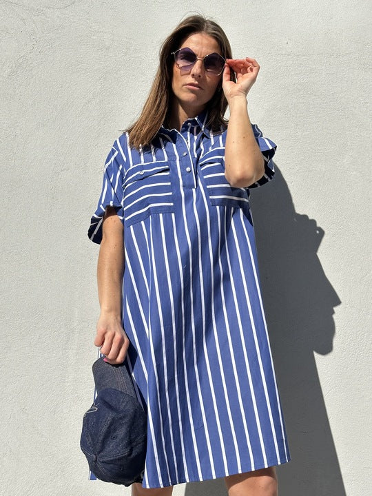 Gaspar 2601714 Nice poplin short dress