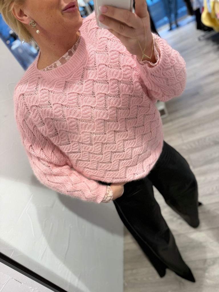 By Engbork Perle strik rose