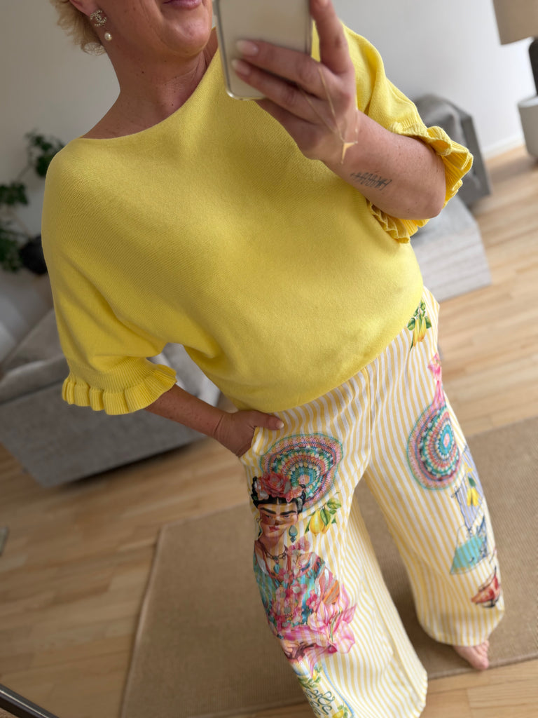 Costamani 2500616 Jimmy ss pullover yellow