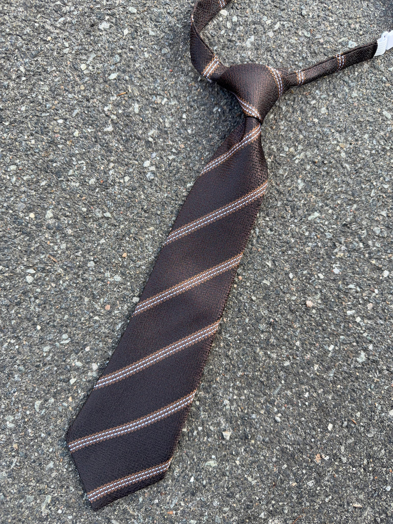 By Engbork slips stripe brown