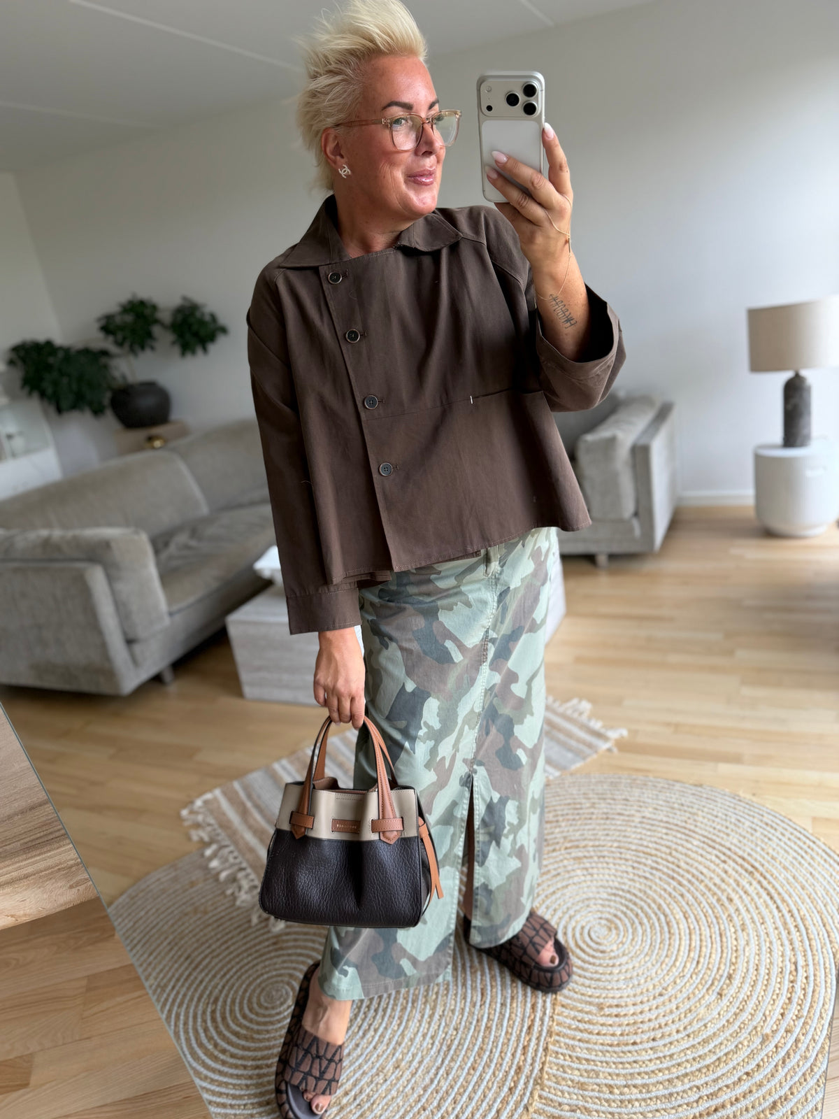 Boho Love B1436 jacket brown