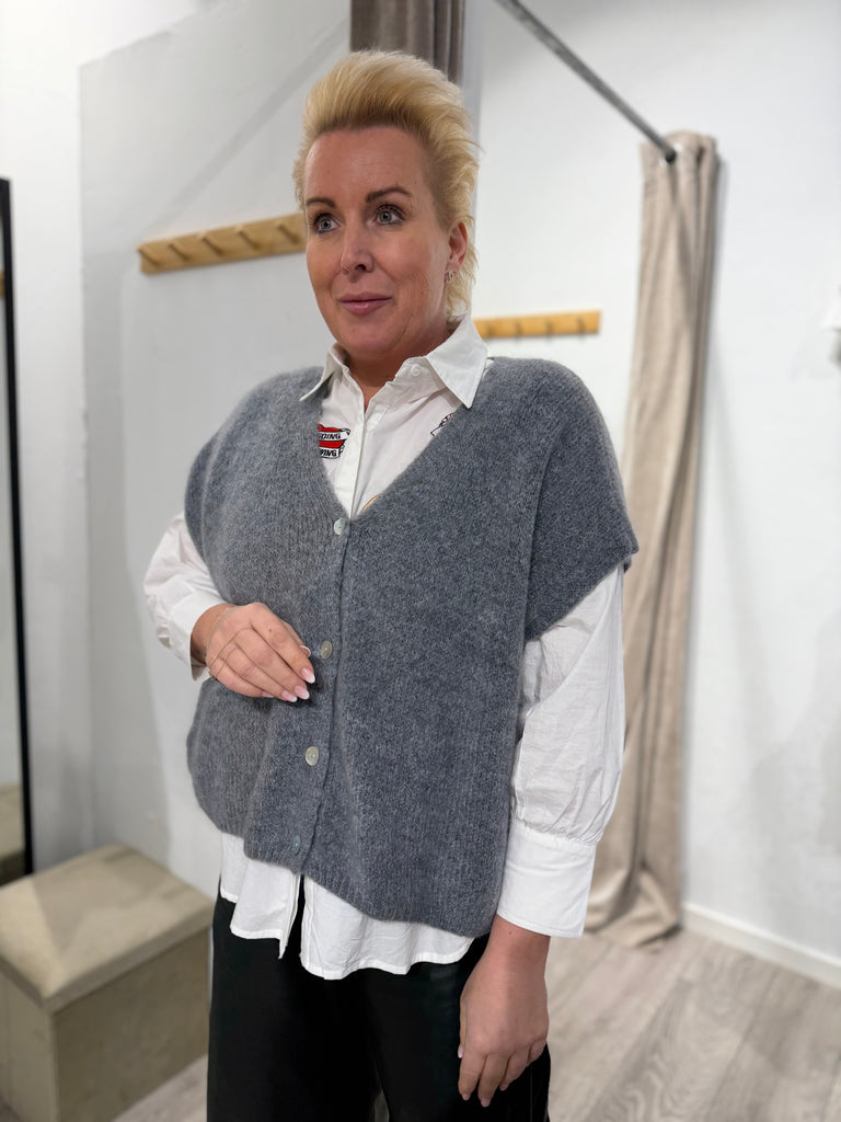 Boho Love B1311 strik mohair grey