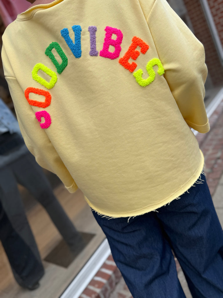 By Engbork GOODVIBES bluse yellow