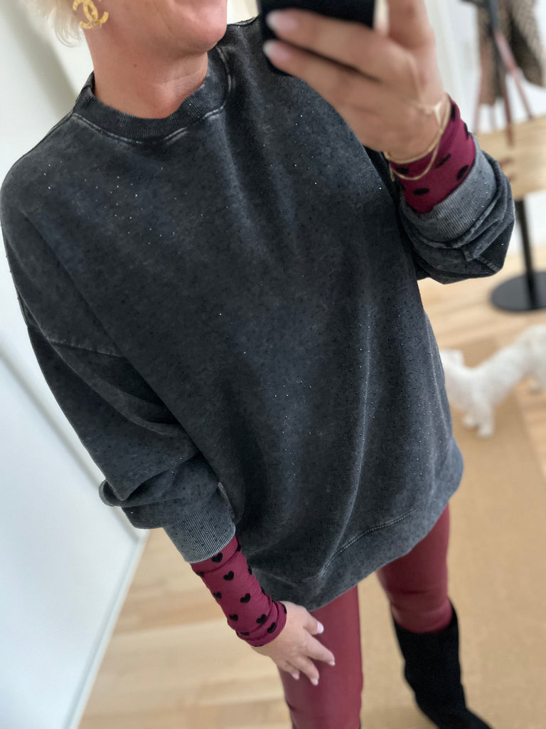 Qnuz 9118 Helen bling sweat washed